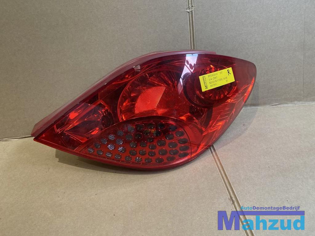 Peugeot 207 achterlicht rechts, Auto-onderdelen, Verlichting, Peugeot, Gebruikt