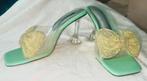 Mules a talons, Enlèvement ou Envoi, Comme neuf, Vert