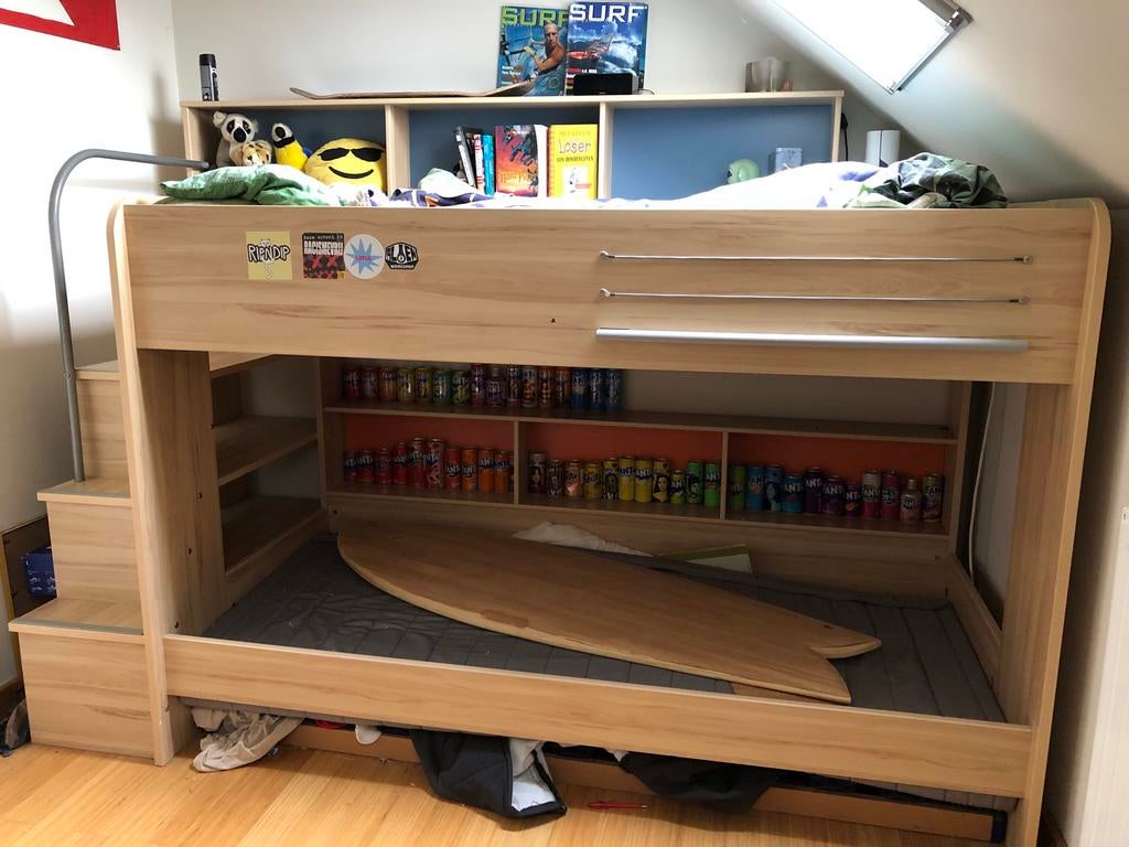 Stapelbed, Kinderen en Baby's, Kinderkamer | Bedden, Ophalen