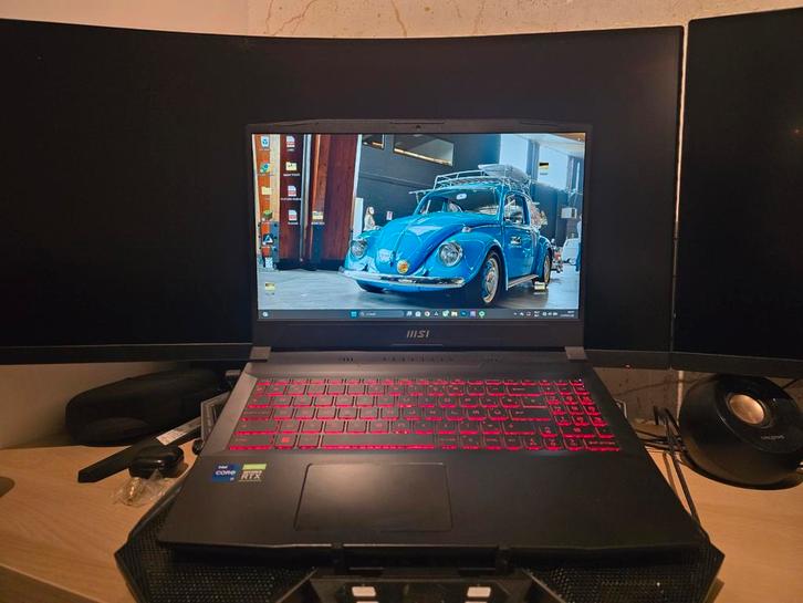 MSI Gaming GF66 11ug-850 Be Katana, Computers en Software, Windows Laptops, 15 inch, SSD, 16 GB, Gaming, Ophalen of Verzenden