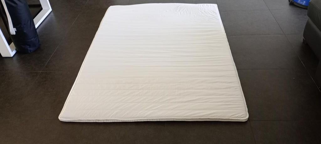 topdekmatras 140 x 200 cm, Huis en Inrichting, Ophalen, 140 cm, Zo goed als nieuw, Twijfelaar