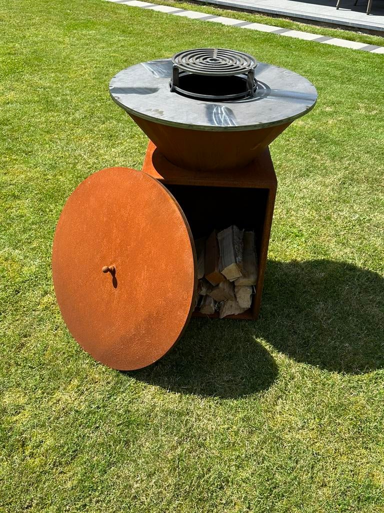 Plancha cortenstaal, Ophalen, Nieuw