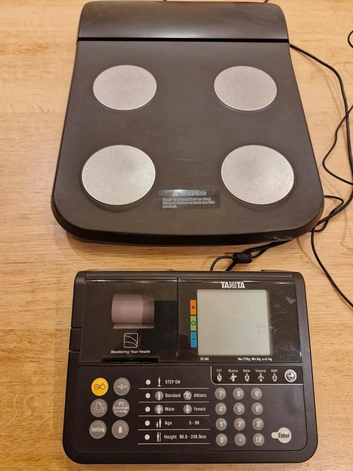 Tanita Body Analyser DC360, Elektronische apparatuur, Weegschalen, Ophalen