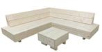 Hoekbank steigerhout bouwpakket, Ophalen of Verzenden, Nieuw, Steigerhout, Loungeset