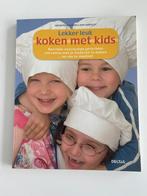 Kookboek Lekker leuk koken met kids, Utilisé, Enlèvement ou Envoi
