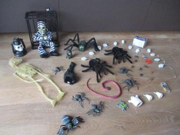Halloween skelet verlichting spinnen geraamte griezel spook beschikbaar voor biedingen