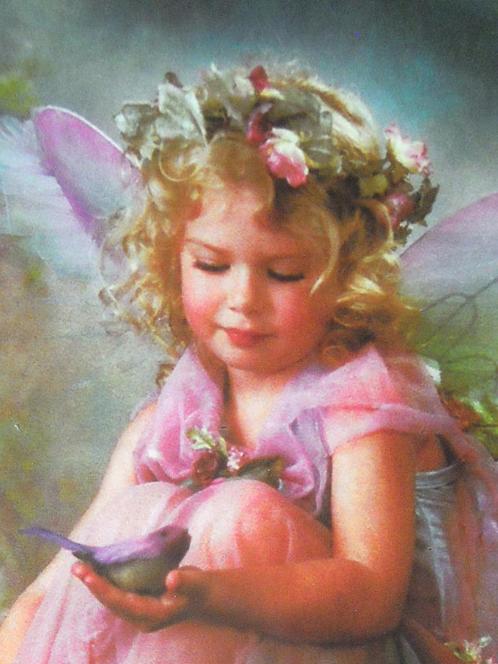 NIEUW !!! Jumbo Puzzel met elfenmeisje - 1000 st, Hobby en Vrije tijd, Denksport en Puzzels, Nieuw, Legpuzzel, 500 t/m 1500 stukjes