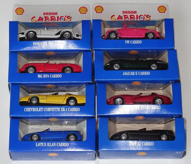 Volledige collectie 8 droom cabrio’s, Collections, Collections complètes & Collections, Enlèvement ou Envoi