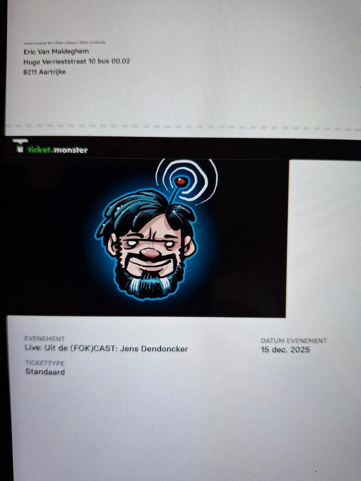 2 tickets voor Mohsin Abbas en Jonas Geirnaert, Tickets en Kaartjes, Theater | Cabaret en Komedie, December