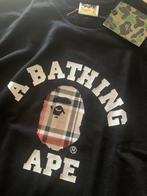 Bape x burberry shirt, Maat 52/54 (L), Verzenden, Zwart, Nieuw
