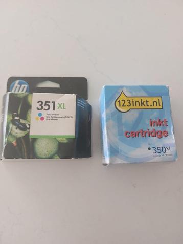 inktcartidge HP 350XL en 351XL printer beschikbaar voor biedingen