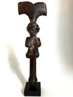 Oshe Shango Yoruba staf, Antiek en Kunst, Ophalen of Verzenden
