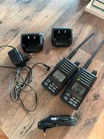 2x marifoon walkie talkies standard Horizon hx270E, Telecommunicatie, Portofoons en Walkie-talkies, Ophalen of Verzenden, Zo goed als nieuw