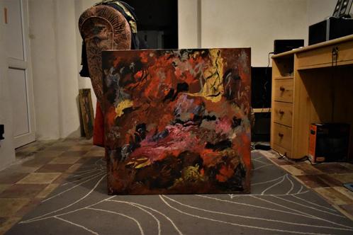 Abstract schilderij, door joky kamo, Schilderen, schilderen, Antiek en Kunst, Kunst | Schilderijen | Modern, Ophalen
