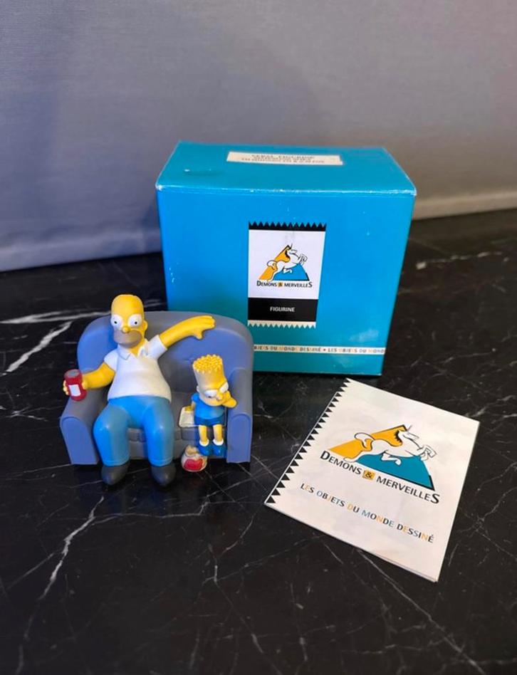 The Simpsons Bar en Homer op Sofa - Demons & Merveilles RAR, Verzamelen, Poppetjes en Figuurtjes, Zo goed als nieuw, Ophalen of Verzenden