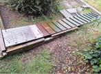 Houten loopplank, Doe-het-zelf en Bouw, Ladders en Trappen, Ophalen, Zo goed als nieuw