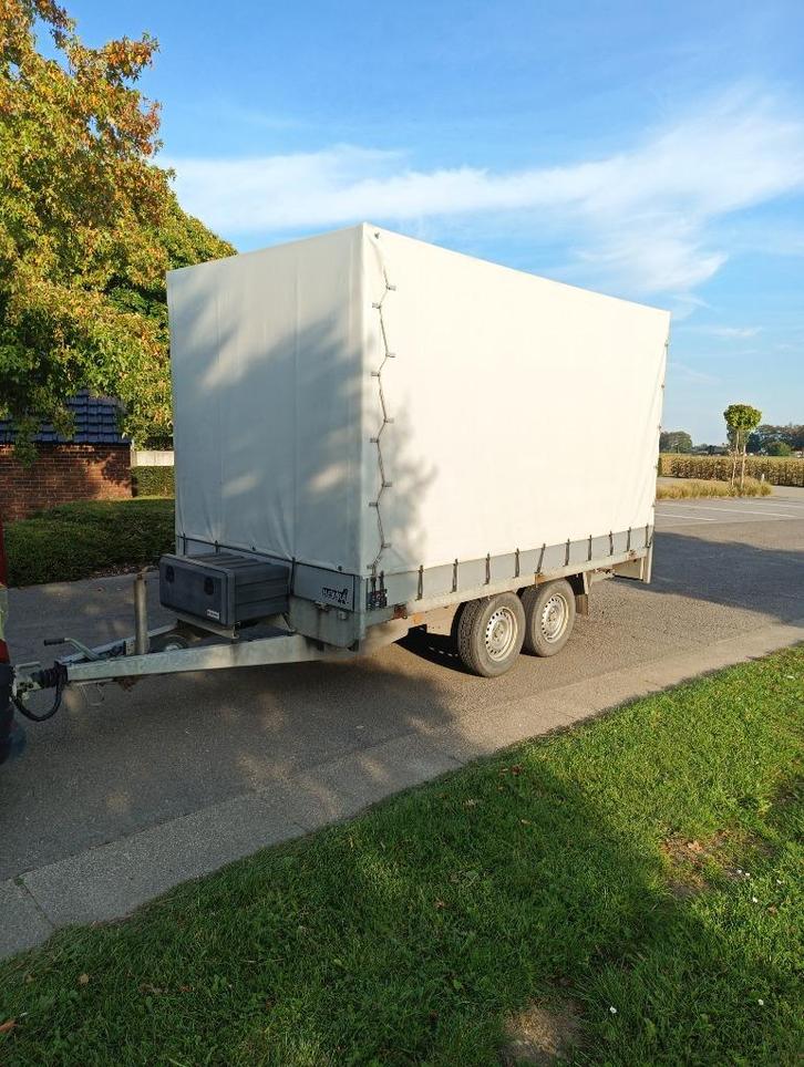 Aanhangwagen met Huif, Auto diversen, Aanhangers en Bagagewagens, Gebruikt, Ophalen