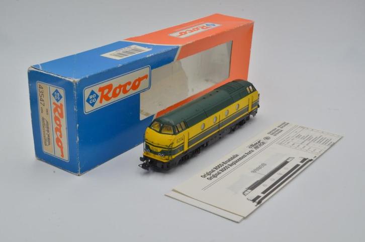 NMBS/SNCB Diesel loc type 62 : "6204" (Roco), Hobby en Vrije tijd, Modeltreinen | H0, Gebruikt, Locomotief, Gelijkstroom, Roco