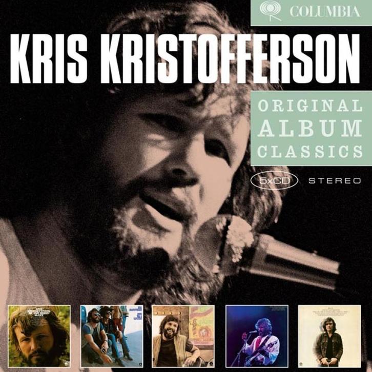 Kris Kristofferson - Original Album Classics - 5 CDs, Cd's en Dvd's, Cd's | Pop, Nieuw in verpakking, Boxset, Verzenden