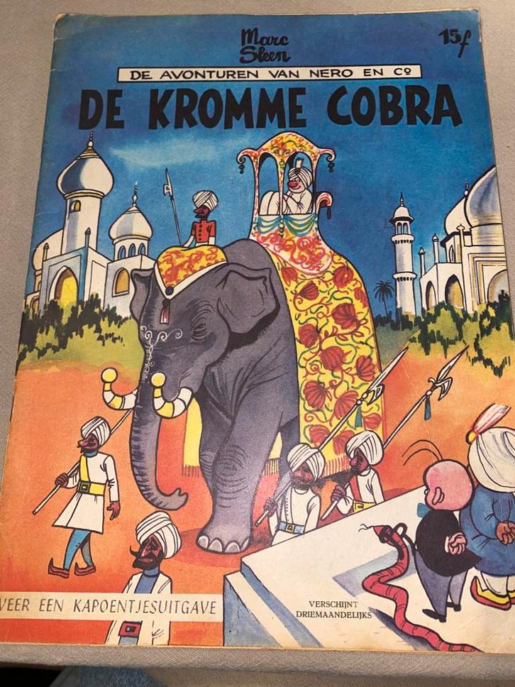 Nero – De Kromme Cobra, Boeken, Stripverhalen, Gelezen, Eén stripboek, Ophalen of Verzenden