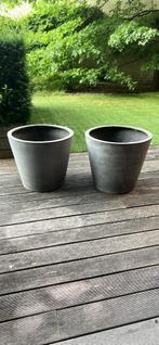 grote bloempotten, Tuin en Terras, Ophalen, 40 cm of meer, Rond, Zo goed als nieuw