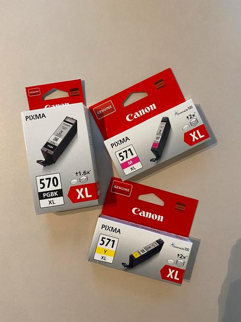 Canon PGI-570PGBK XL, Computers en Software, Printerbenodigdheden, Nieuw, Cartridge, Ophalen of Verzenden