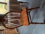 1 lot van 6 massief antiek grenen stoelen +/- 40 oud., Antiek en Kunst, Ophalen