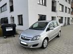 Opel Zafira 1.7CDTI Ecoflex Euro5 7-zit Gekeurd met carpass, Auto's, Voorwielaandrijving, Euro 5, Zwart, 4 cilinders