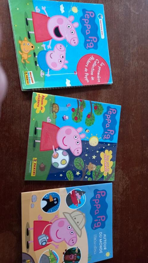 3 albums panini "Peppa Pig", Livres, Livres pour enfants | 0 an et plus, Utilisé, Enlèvement ou Envoi