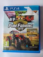 Pure-Farming 2018-PS4-Disque impeccable, sans manuel., Ophalen of Verzenden, Simulatie