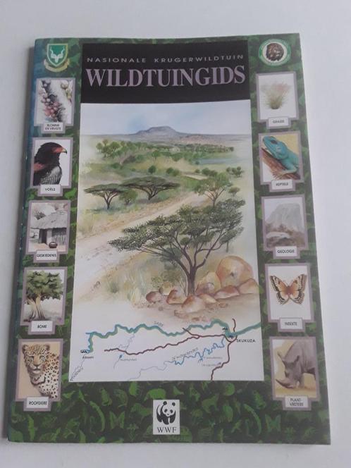 Wildtuingids Krugerwildtuin (in het Zuidafrikaans), Livres, Guides touristiques, Utilisé, Guide ou Livre de voyage, Afrique, Autres marques