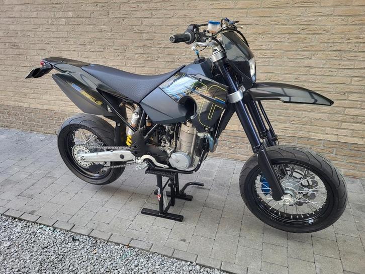 Husaberg FS650e 2008 (nieuwstaat), Motoren, Motoren | KTM, Particulier, SuperMoto, 11 kW of minder, 1 cilinder, Minimaal motorrijbewijs A1