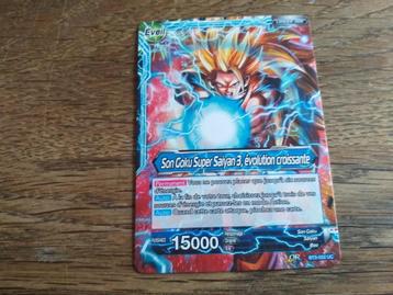 Carte dragon ball BT3 double face beschikbaar voor biedingen