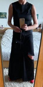 Zwarte maxi jurk Maison Margiela - NIEUW, Maison Margiela, Noir, Taille 38/40 (M), Sous le genou