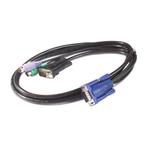 [GEZOCHT] APC KVM VGA met USB/PS2 cable, Ophalen of Verzenden