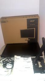 Acer-monitor met standaard, doos, factuur, Computers en Software, Monitoren, Ophalen, Zo goed als nieuw, VGA, Acer