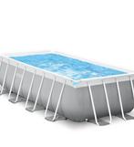 Intex zwembad 488x244x122, Tuin en Terras, Zwembaden, 400 cm of meer, Rechthoekig, Opzetzwembad, Zo goed als nieuw