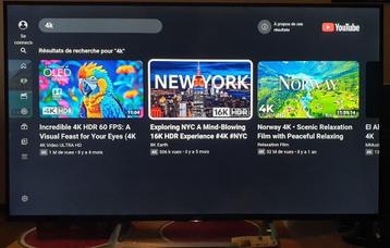4K SONY Smart 140cm/55" UltraHD nieuwe voet beschikbaar voor biedingen