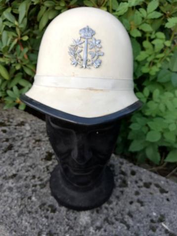 Zeldzame vintage helm gemeentepolitie Leuven of Verviers