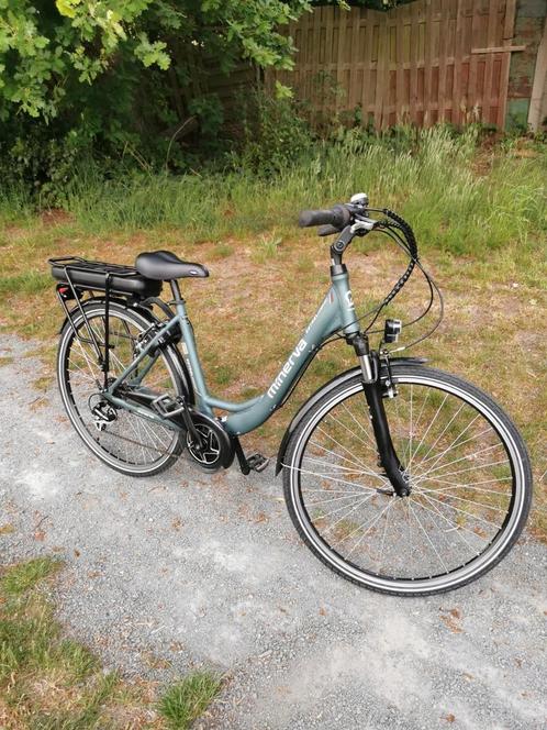 Minerva Middenmotor elektrische fiets nieuwe, Fietsen en Brommers, Elektrische fietsen, Zo goed als nieuw, Ophalen