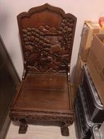 stoel, Huis en Inrichting, Ophalen, Gebruikt, Bruin, Hout