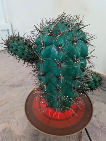 Vintage cactuslamp beschikbaar voor biedingen