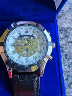 Fraai herenhorloge, Handtassen en Accessoires, Horloges | Heren, Ophalen of Verzenden, Nieuw, Leer