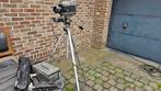 vintage videocamera JVC GX-88E +statief, batterijen, lader, Ophalen of Verzenden, 8mm, Camera