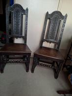 Twee antieke stoelen, Enlèvement