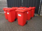 8 rode kliko's 240 liter, 75 cm ou plus, Comme neuf, Enlèvement, 40 litres ou plus