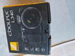 Nikon coolpix L340 nooit uit verpakking geweest, Audio, Tv en Foto, Fotocamera's Digitaal, Ophalen, Nieuw, Nikon
