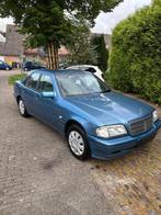 Mercedes C 180 benzine 1998, Auto's, Mercedes-Benz, 4 cilinders, 1799 cc, Blauw, Handgeschakeld