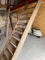 Houten trap, Doe-het-zelf en Bouw, Ladders en Trappen, Ophalen