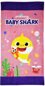 Baby Shark Badlaken - Pinkfong - VAN 14,95 VOOR 9,95!, Kinderen en Baby's, Meisje, One size, Nieuw, Ophalen of Verzenden